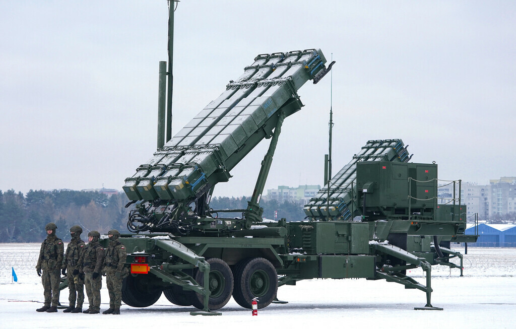 ポーランドでの軍事演習に参加したPatriot防空システムの発射機