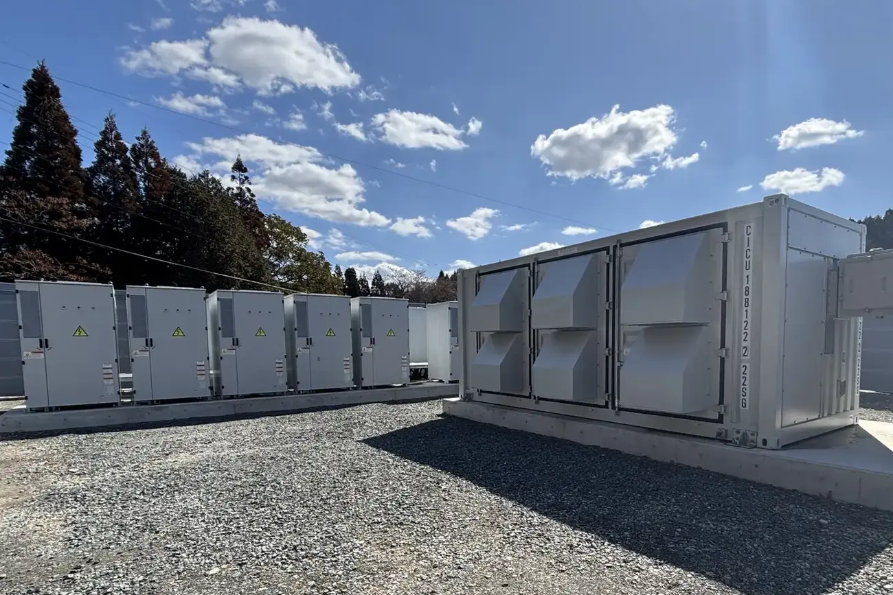 リミックスポイントが取り組む系統用蓄電所