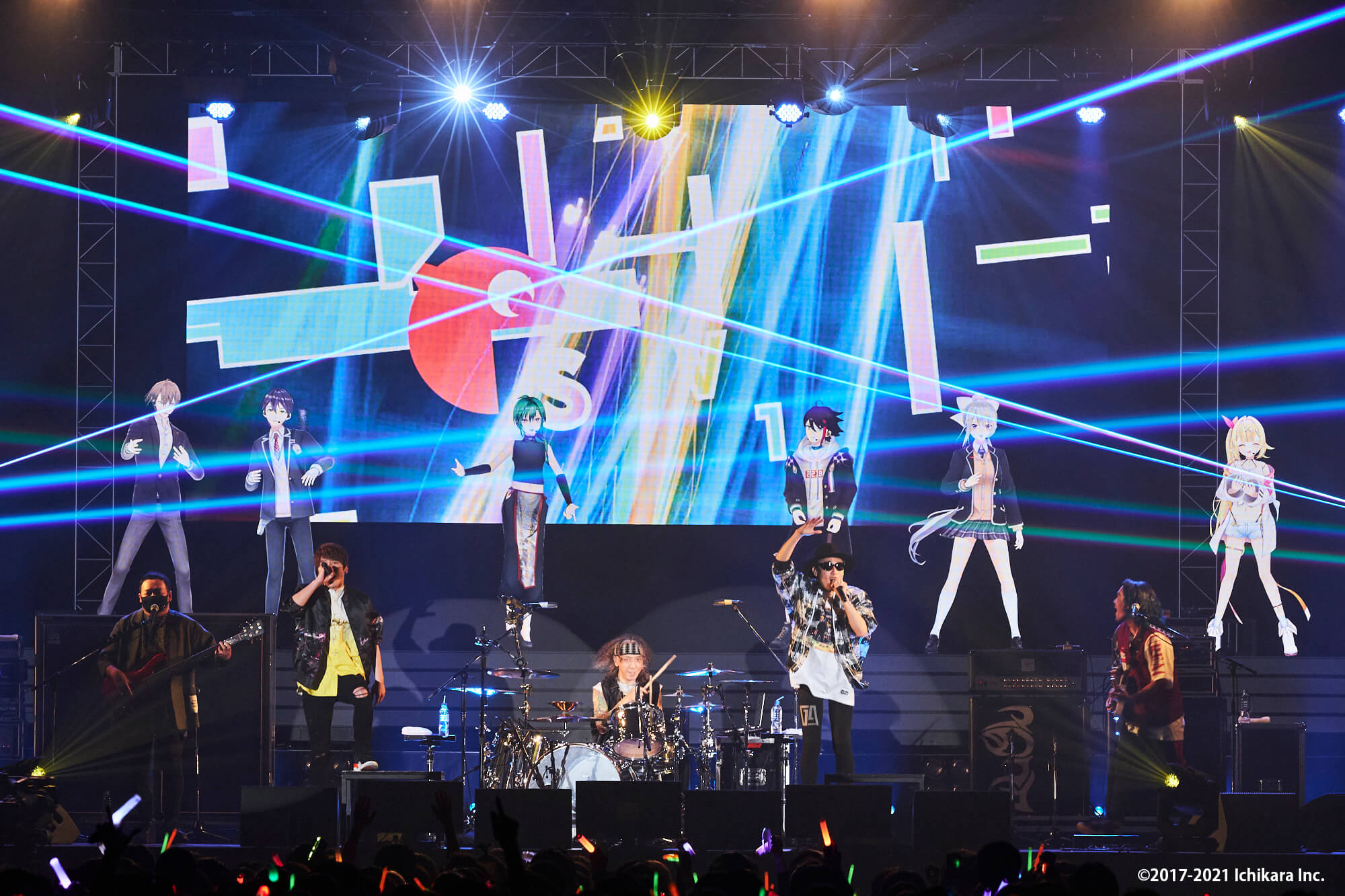 にじさんじ Anniversary Festival 2021のキービジュアル